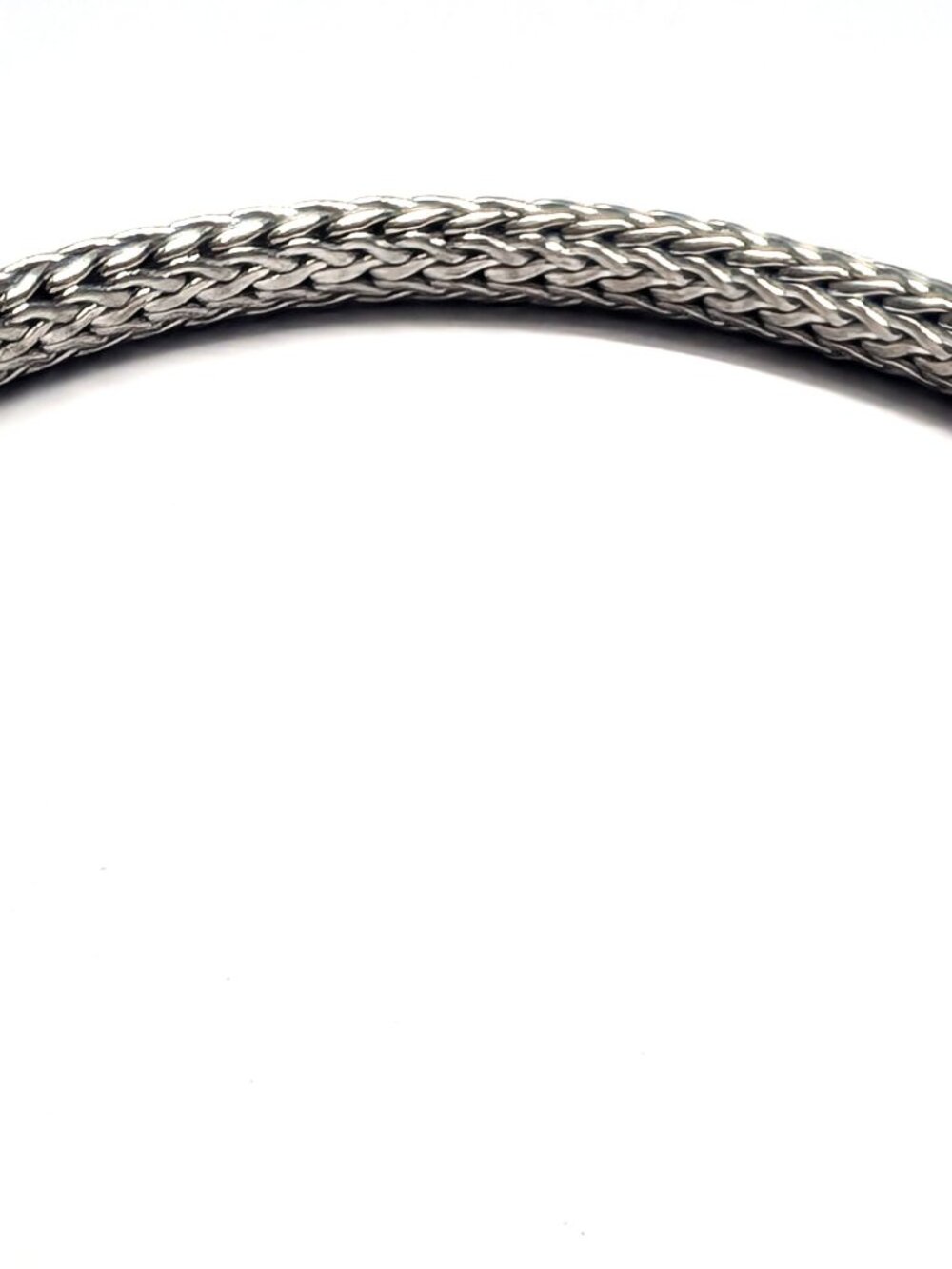 John Hardy Black Sapphire Classic Chain Lava Bracelet, 6.5MM, 7" - Picture 4 of 5